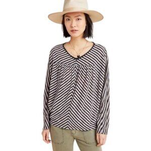 Anthropologie pilar V-neck long sleeves top size M